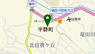 ディアーズコープ たつたがわ トイレの地図画像