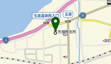 松江市役所玉湯支所 トイレの地図画像