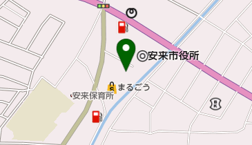 安来市民会館 トイレの地図画像