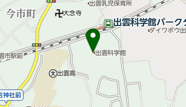 出雲科学館 トイレの地図画像