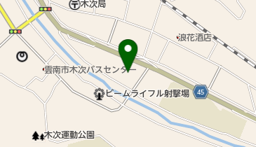 雲南市立木次立図書館 トイレの地図画像