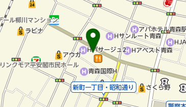 パサージュ広場 トイレの地図画像