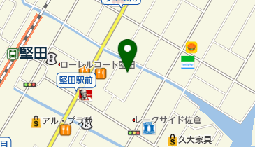 ココス 堅田店 トイレの地図画像