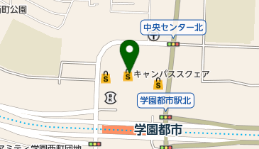 キャンパススクェア トイレの地図画像