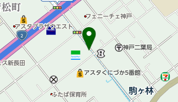 アスタくにづか3番館 トイレの地図画像