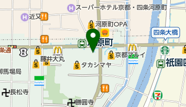 高島屋 京都店 トイレの地図画像