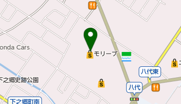 ららぽーと守山 トイレの地図画像
