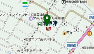 フェリエ南草津 トイレの地図画像