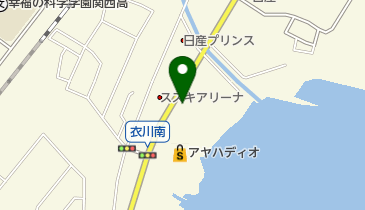 アヤハディオ 堅田店 トイレの地図画像