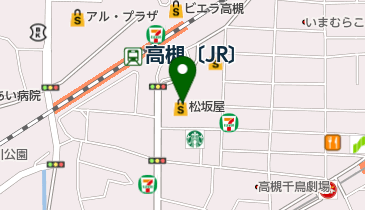 松坂屋 高槻店 トイレの地図画像