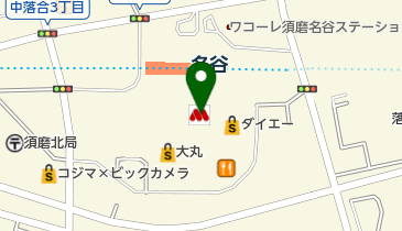 須磨パティオ トイレの地図画像