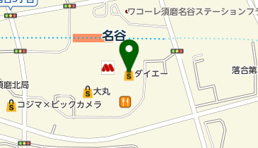ダイエー 名谷店 トイレの地図画像