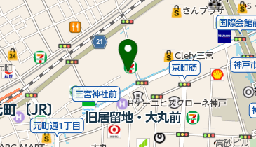 ニューミュンヘン神戸大使館 トイレの地図画像