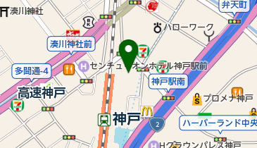 ハウジング デザインセンター神戸 トイレの地図画像