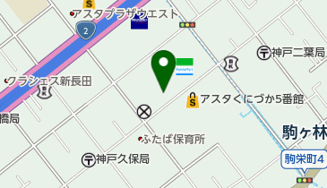 アスタくにづか4番館 トイレの地図画像