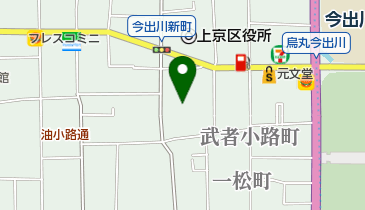 ホテルレジーナ京都 トイレの地図画像