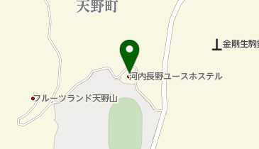 河内長野ユースホステル トイレの地図画像