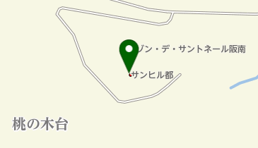 国民年金健康センター サンヒル阪南 トイレの地図画像