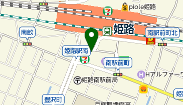 ホテル日航姫路 トイレの地図画像