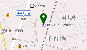ホテルランドマーク和歌山 トイレの地図画像