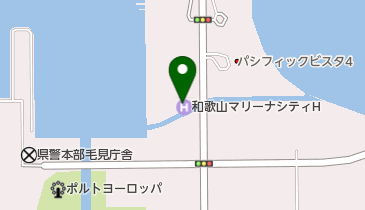 和歌山マリーナシティ ロイヤルパインズホテル トイレの地図画像