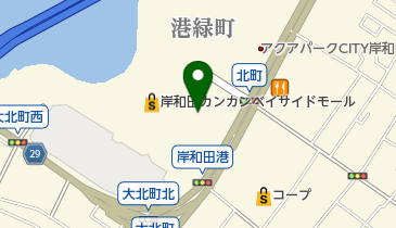 旧港地区立体駐車場 トイレの地図画像