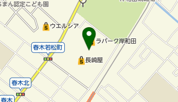 春木市民センター トイレの地図画像