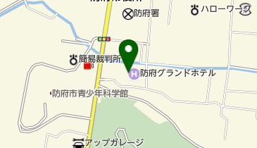 ザ・グランドホテルパレス愛 トイレの地図画像