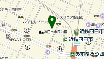 四日市都ホテル トイレの地図画像