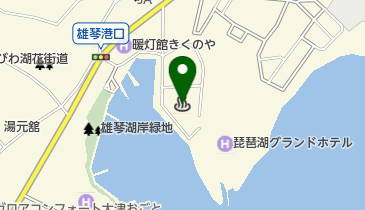 琵琶湖グランドホテル トイレの地図画像