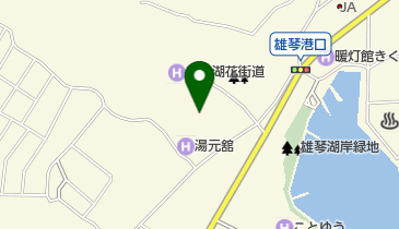 政府管掌健康保健福祉センター ヘルシーパルおおつ トイレの地図画像