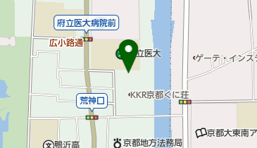 国家公務員等共済組合連合会 京都くに荘 トイレの地図画像