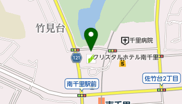 ホテルマーレ南千里 トイレの地図画像