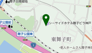 シーサイドホテル舞子ビラ神戸 トイレの地図画像