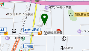 奈良都ホテル トイレの地図画像