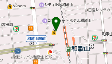 和歌山ターミナルホテル トイレの地図画像