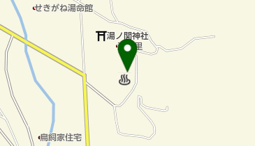 国民宿舎 グリーンスコーレせきがね トイレの地図画像