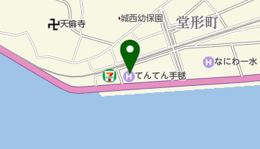 神の湯 トイレの地図画像