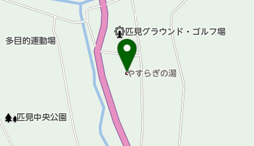 匹見峡温泉やすらぎの湯 トイレの地図画像