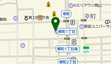 アークホテル岡山 トイレの地図画像