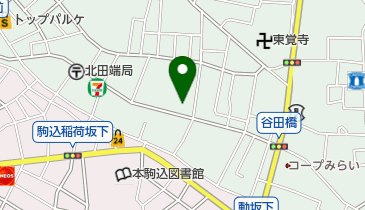 区立田端区民センター トイレの地図画像
