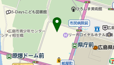 リーガロイヤルホテル広島 トイレの地図画像
