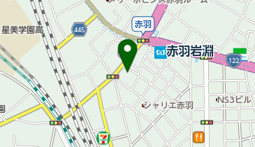 赤羽福祉事務所 トイレの地図画像