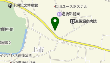 道後プリンスホテル トイレの地図画像