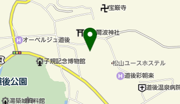 郵便貯金会館 メルパルク松山 トイレの地図画像