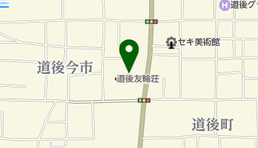 愛媛県障害者更生センター 道後友輪荘 トイレの地図画像