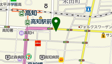 高知第一ホテル トイレの地図画像