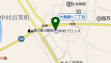 中村プリンスホテル トイレの地図画像
