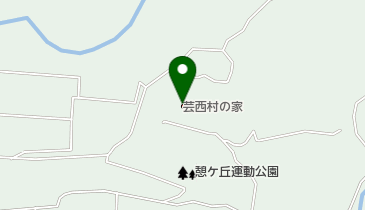 芸西村の家 トイレの地図画像