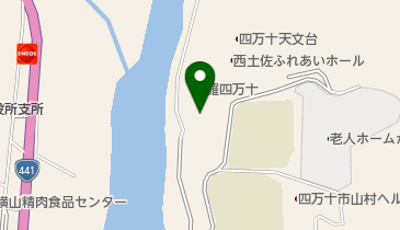 星羅四万十 トイレの地図画像